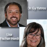Dr. Gy Yatros and Lisa Fischer-Herdt, CPB