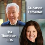 Dr. Karson Carpenter and Lisa Thompson
